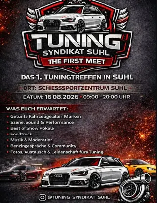 Event: 1. Tuningtreffen in Suhl alle Marken willkommen