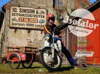 10. Simson &amp; Ostfahrzeugtreffen in Laucha