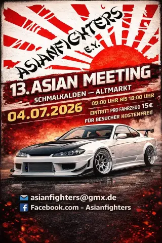 13. Asianmeeting Schmalkalden ☆
