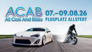 Event: ACAB - All Cars And Bikes 2026 - Flugplatz Allstedt