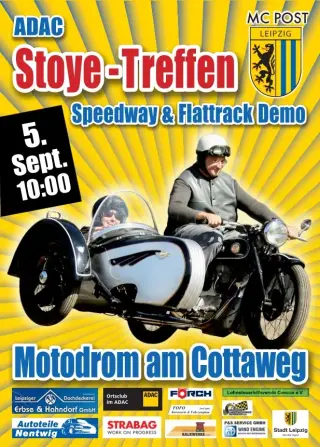 Event: MCP ADAC STOYE Leipzig- Gespanntreffen und Speedway-Training