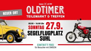 Event: Oldtimer Teilemarkt &amp; Treffen Suhl