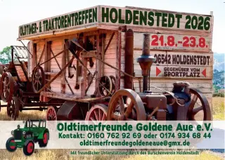 Event: Oldtimer- und Traktorentreffen Holdenstedt 2026