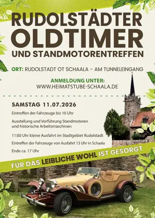 Rudolstädter Oldtimer, Traktoren- und Standmotorentreffen